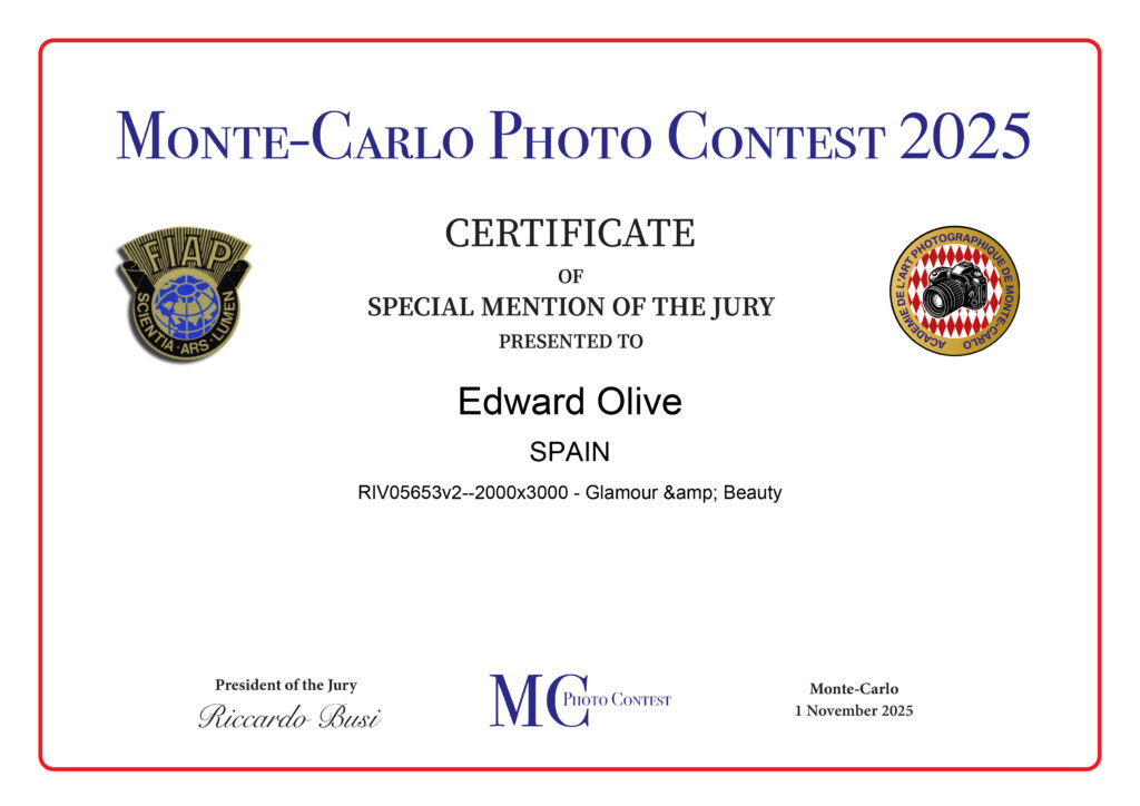 monte carlo photo contest glamour beauty Edward Olive